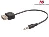 Kabel adapter Maclean MCTV-693 USB 2.0 (F) -> MiniJack 3,5mm
